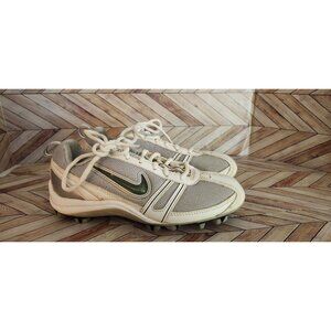 Women Nike Speedlax White Gray Lacrosse Turf Cleats Shoe Size 5.5 36 334097
